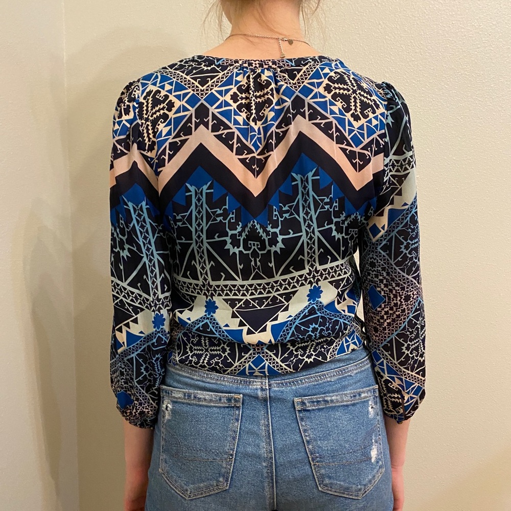 Size M Patterned Blouse From Leifsdottir - image 4